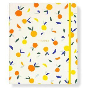 Kate Spade New York Recipe Book (Citrus Twist Print)